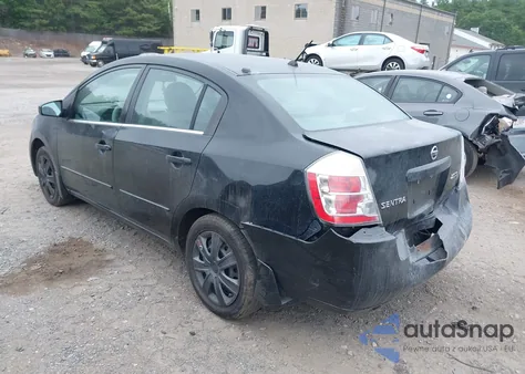 2007 Nissan Sentra 2.0S из США, поврежденный, VIN 3N1AB61E67L697329